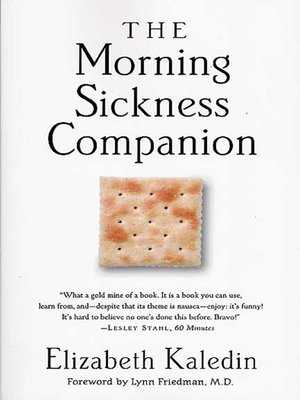 cover image of The Morning Sickness Companion